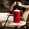 Retro Red Intelligent Touch Electric Kettles Double Mode Boiling Water Automatic Insulation Stainless Steel 1.5L Kettle Electric 1