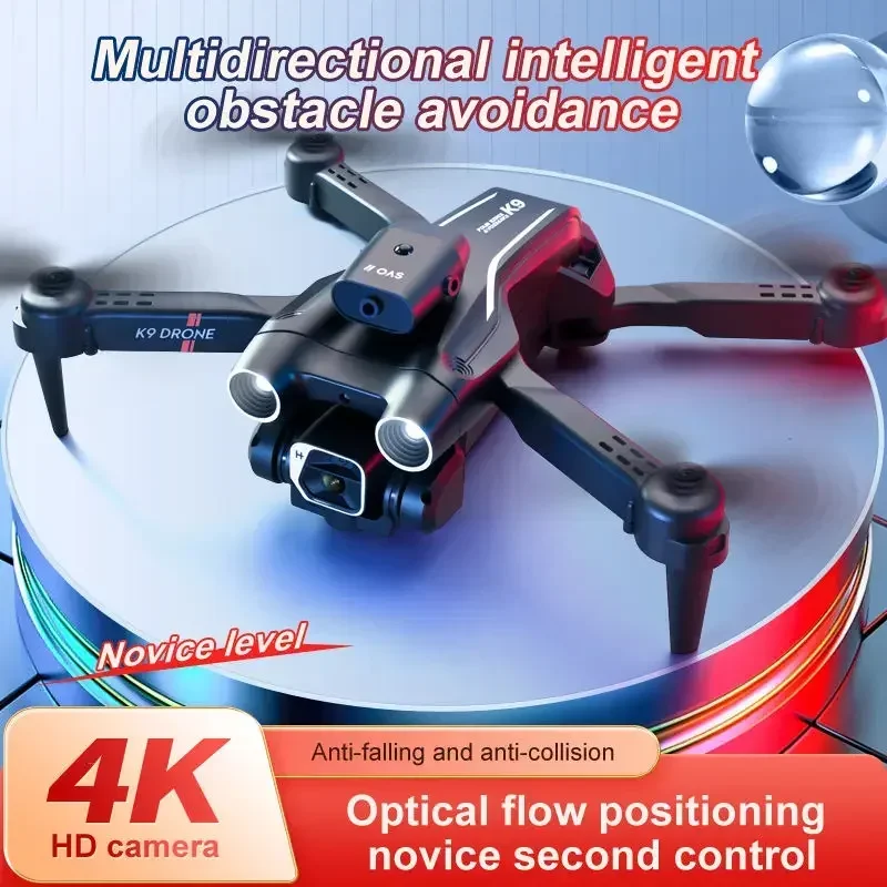 

Мини-Квадрокоптер K9 складной с двойной камерой, Wi-Fi, FPV