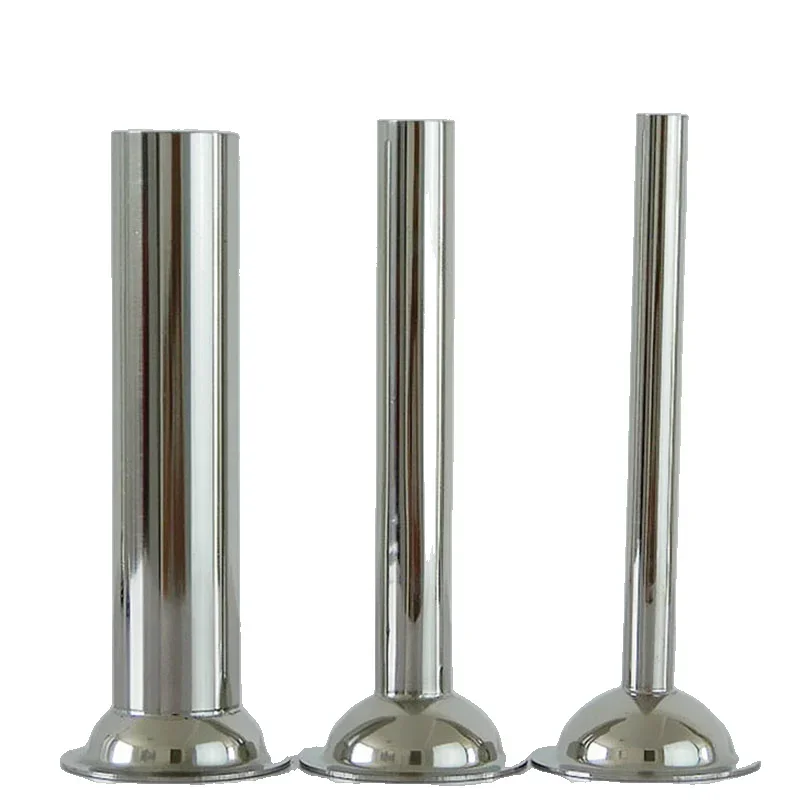 Kitchen Sausage Funnel Dining Stainless Steel Tool Home Filling Silver 3pcs Set Accessories Nozzles Convenient