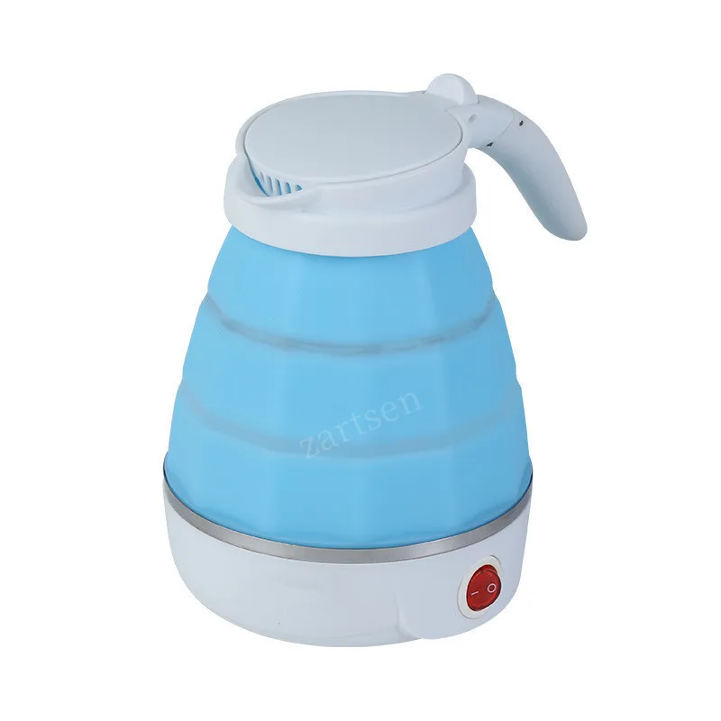 

0.6L Electric Kettle Safety Silicone Foldable Portable Travel Camping Water Boiler Heater 220V 700W Mini Home Electric Appliance