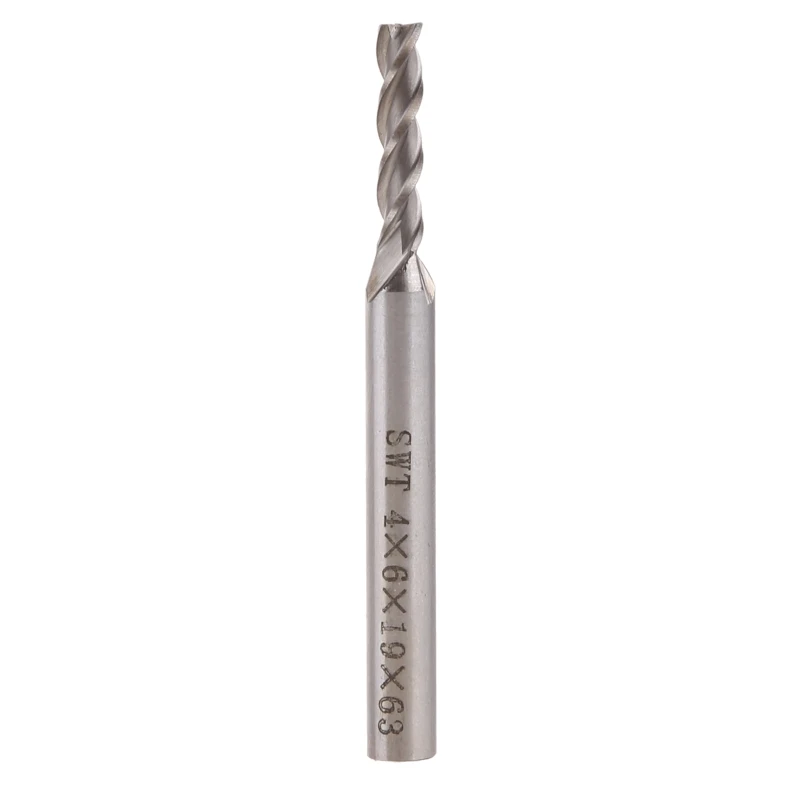 

for Extra Long 4mm 3 Flute HSS & Aluminium End Mill Cutter Bit Extended