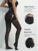 1/2 Paires Nouveauté 2026 Collants sculptants taille haute pour femme, fins, sexy, noirs, transparents et rafraîchissants