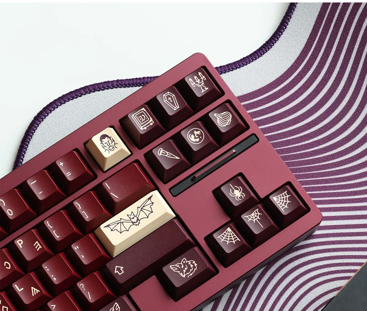 PBTfans Count Dracula Keycap Customized Keyboard Key Caps