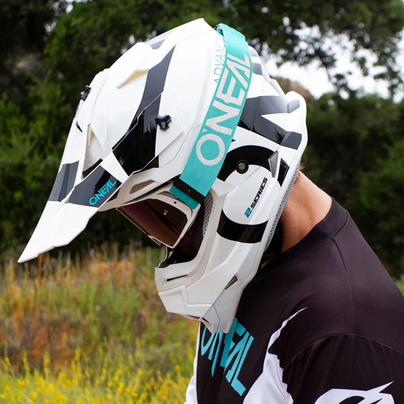 Casco ONEAL para motocicleta todoterreno, cascos para las cuatro estaciones moto gorra motocross|Cascos| - AliExpress