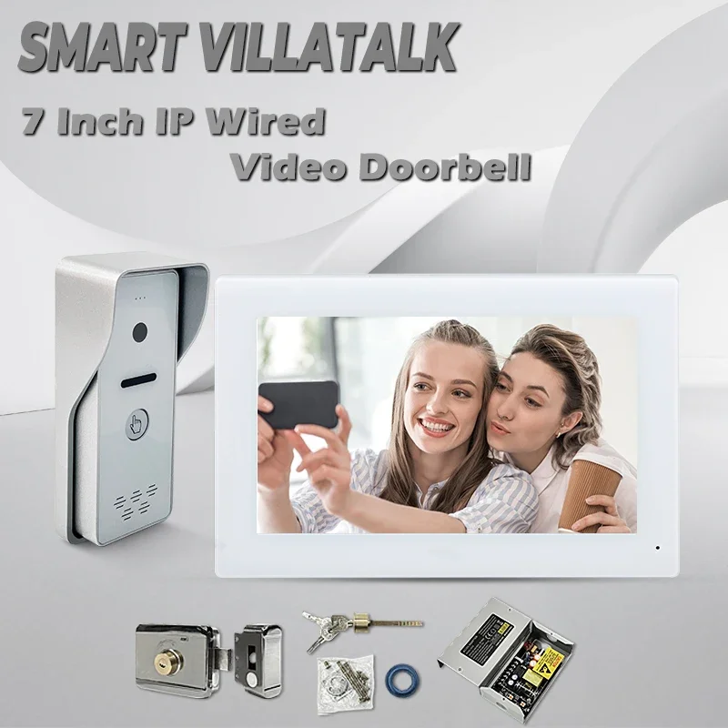 

Hot Sale Linux System Tcp/Ip Protocal Customize indoor outdoor touchscreen best doorbell home video door entry intercom