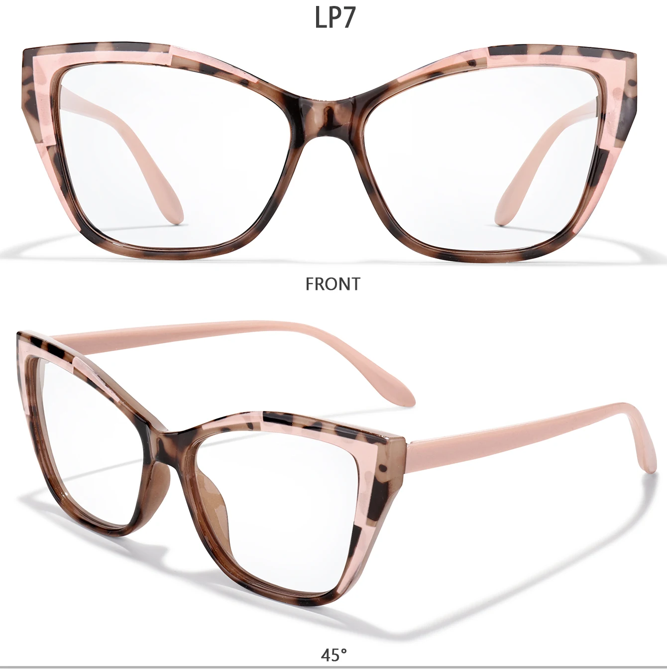 Cateye Reading Glasses – Trendy Ultralight Eyewear with Polycarbonate Lenses for Clear Vision