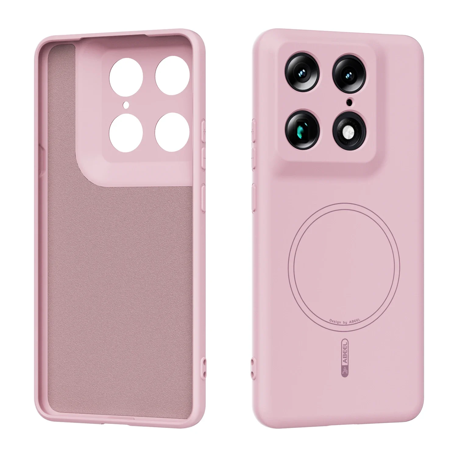 Luxury Liquid Silicone Back Cover Case - Premium Quality and Wireless Charging Support