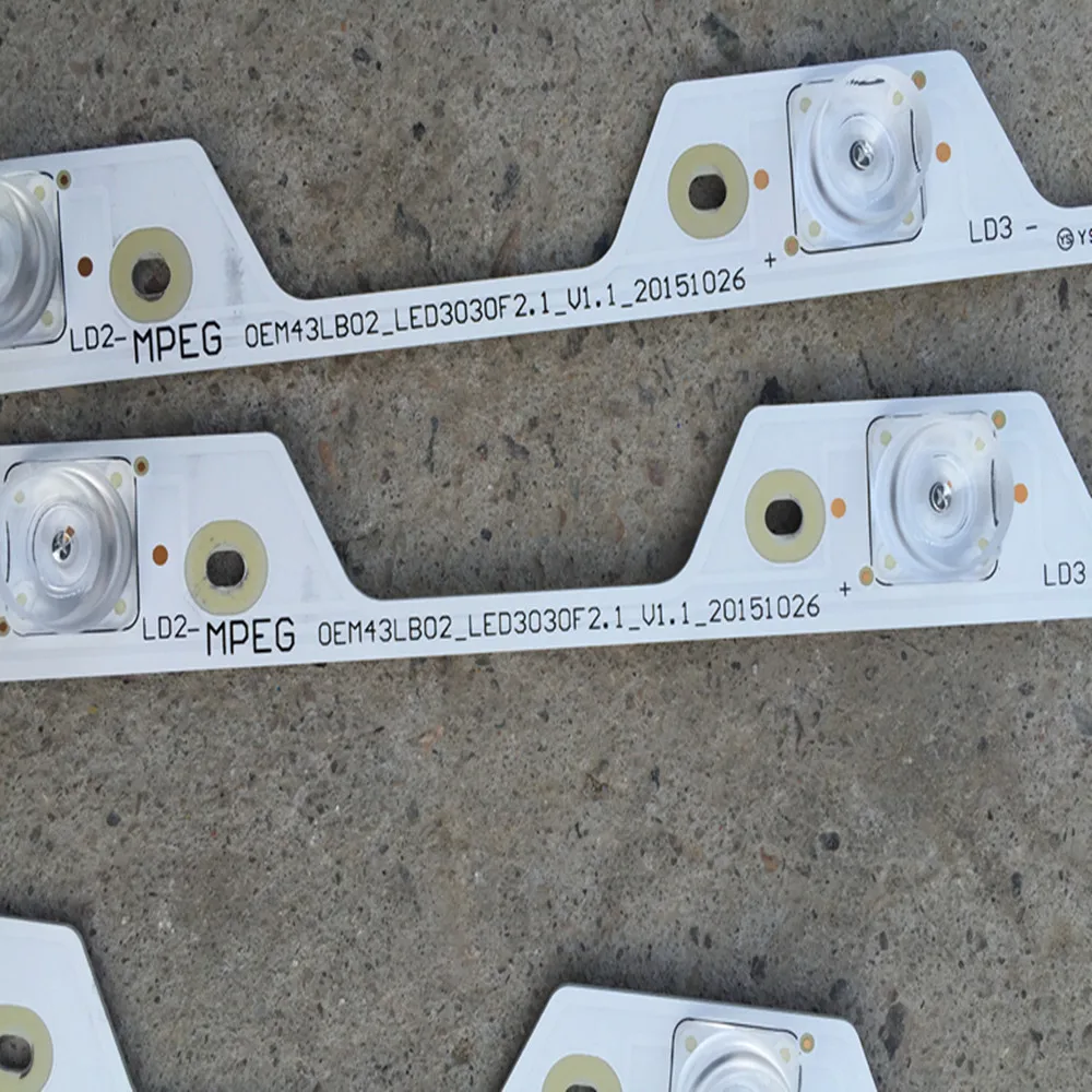 LED Ʈ Ʈ 8 LED TCL 43 ġ TV OEM43LB02_LED3030F2.1_V1.0 4C-LB4308-ZM2 43UP130 LVU430ND1L AD9W00