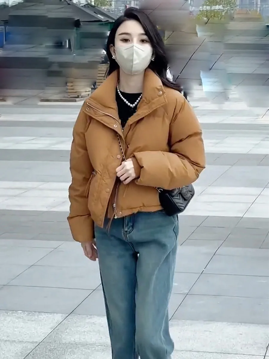

2023 Fashion versatile short down jacket coat Winter