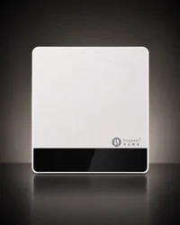 Compact Precision Espresso Kitchen Scale with Smart Timer and USB, 2kg/0.1g - Perfect Gift (Tiny3C WHTIE)