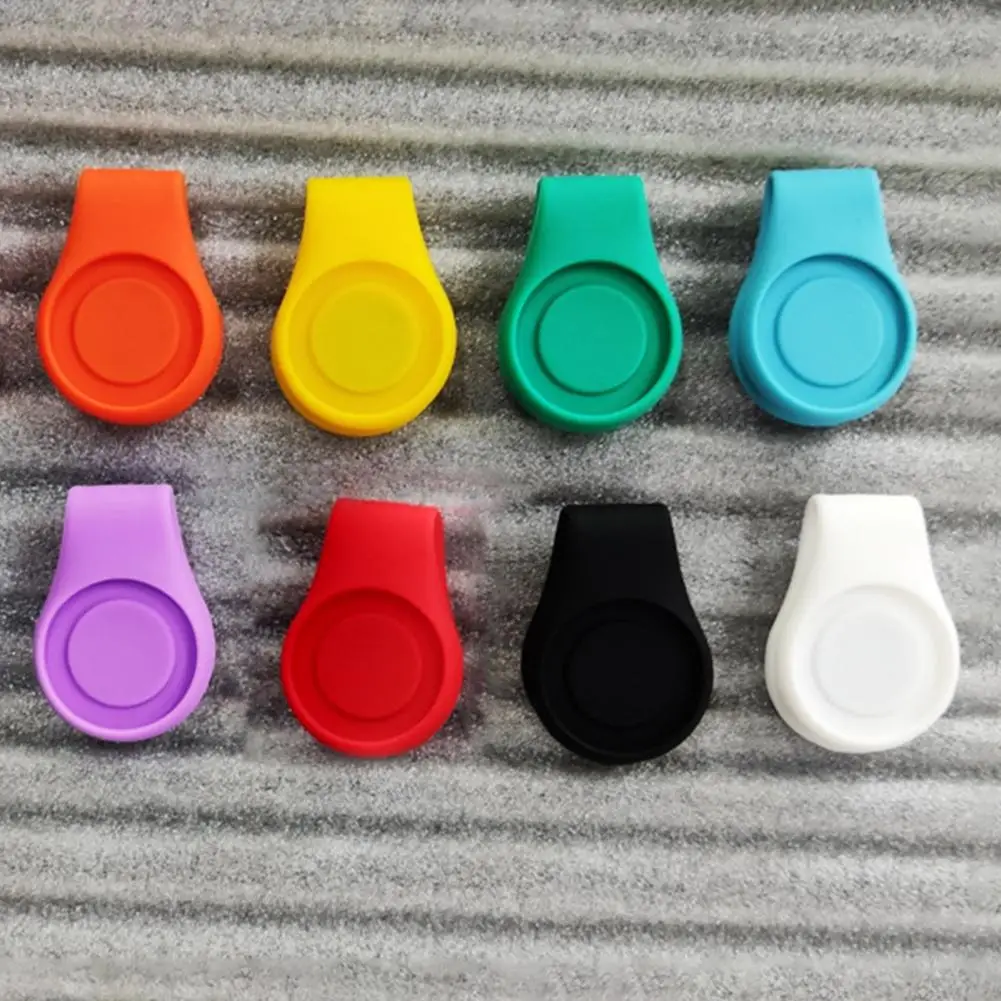 Golf Hat Clip Flavorless Magnetic Silicone Magnet Golf Ball Marker for Position Calibrating Ball Marker Hat Clip Accessories 3