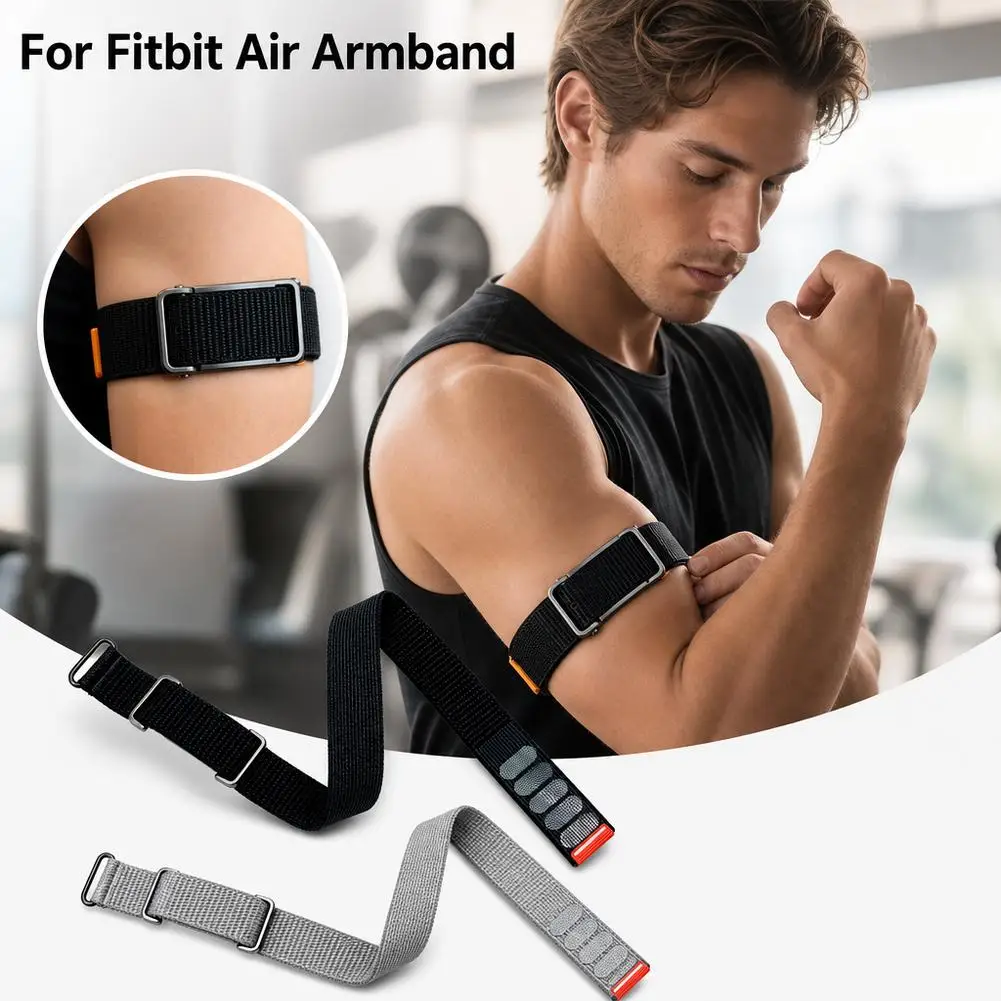 Nylon Adjustable Arm Strap with Breathable Design and Metal Case