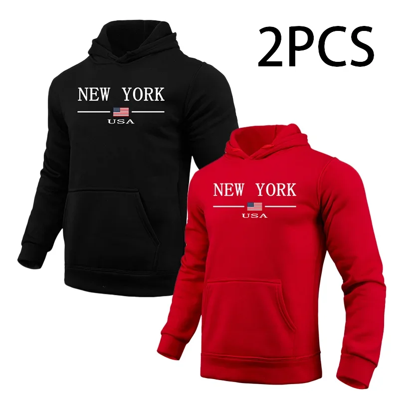 Autumn Winter Hoodie Male Long Sleeve Pullover