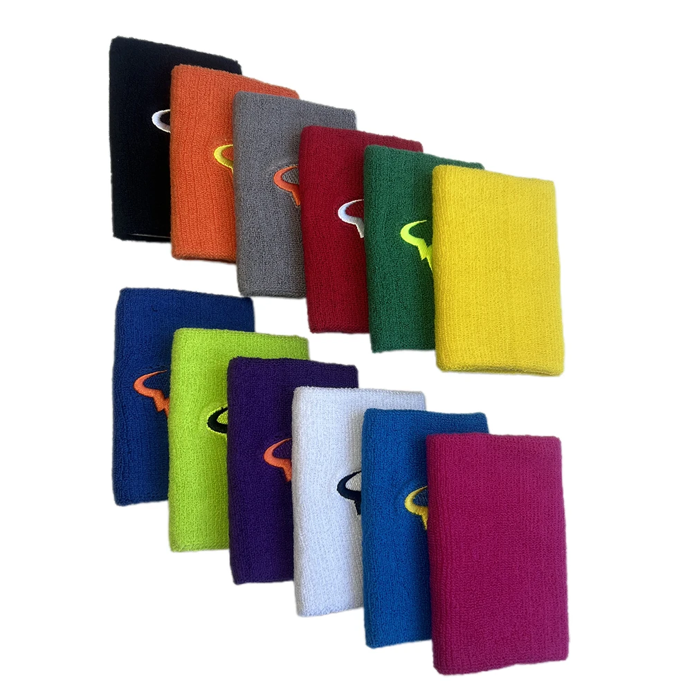 2 PCS Sweat-Absorbent Breathable Sports Wristbands Towel Wristbands 12 Colors for Tennis Yoga Basketball Cycling Wrist Guard wrist sweat wristbands wrist guard wrist straps wrist sweatband wrist support band wrist support