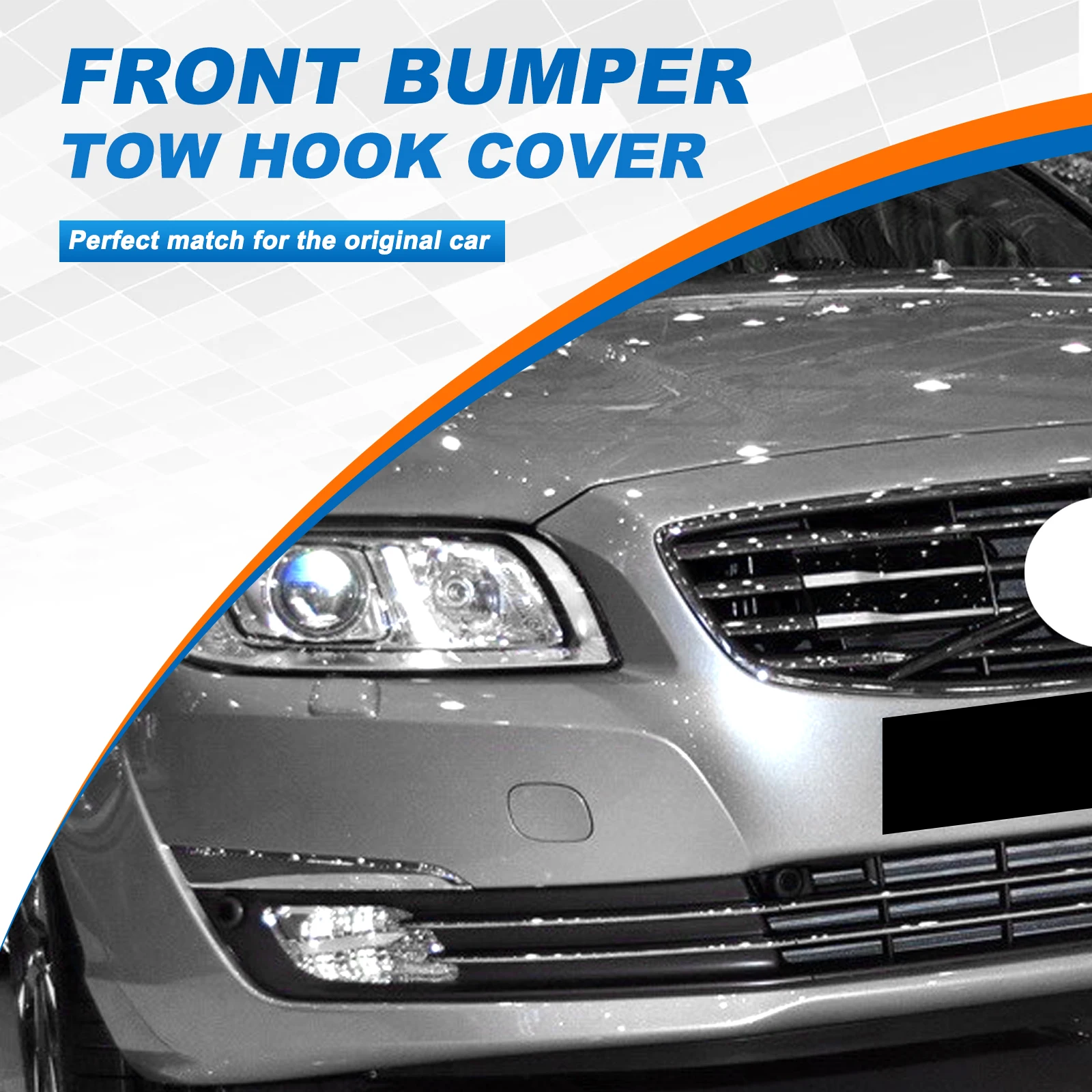 Front Bumper Tow Hook Cover Cap Towing Eye for Volvo S80 2014 2015 39817309