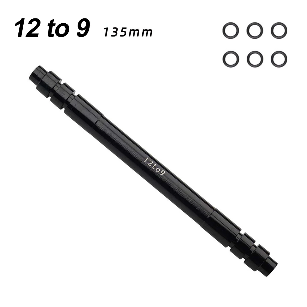 Bicycle Upgrades 15 12mm To 9mm Aluminum Alloy Convertor Aluminum Axle Adapter Bicycle Skewer 15mm 12mm To 9mm