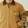 Red Tornado Men's Relaxed Fit Duck Blanket-Lined Detroit Jacket Vintage Workwear 2
