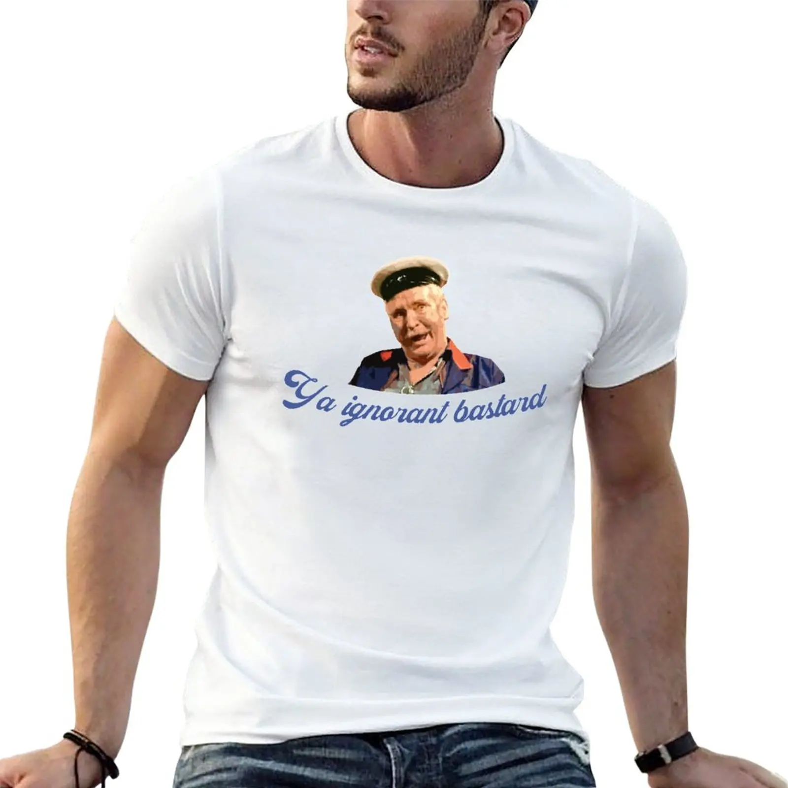 

New Pat Mustard (Ya ignorant bastard) T-Shirt vintage t shirt plus size tops t shirts for men