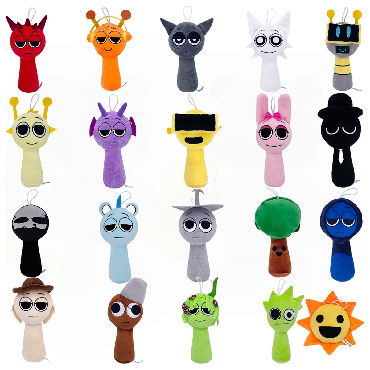 Rhythm Box Doll Sprunki Plush Game Peripherals Plush Toys Doll Dolls Toys Kids Christmas Gift Pillow Pendant Plush Toy