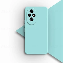 Custodia in silicone liquido quadrata - Cover protettiva totale a tinta unita