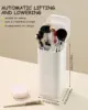 Automatic Lifting Makeup Brush Holder Desktop Makeup Organizer for Vanity Lipstick Eyebrow Pencil Holder Cosmetics Container 6