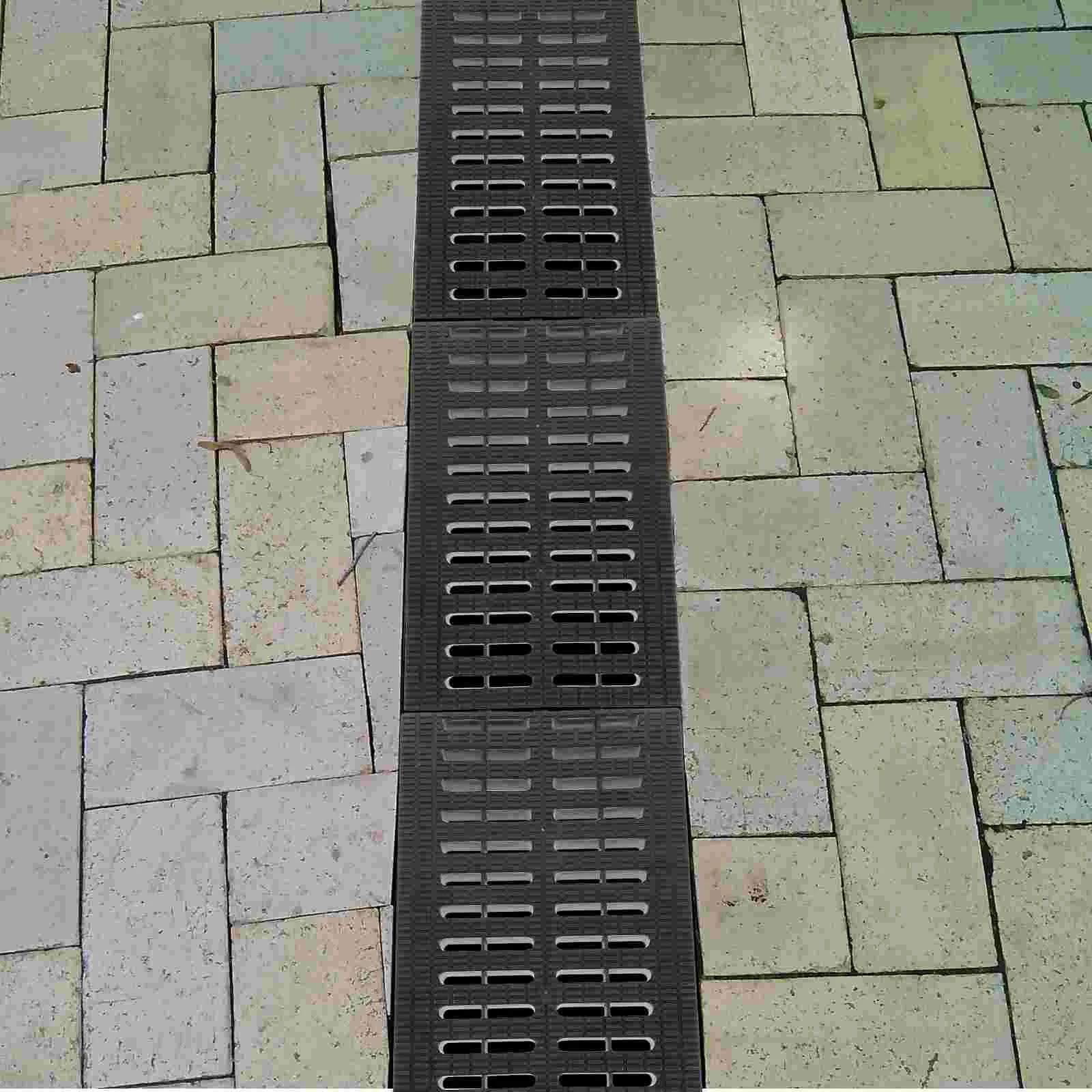 

Drain Grate Plastic Drainage Grate Kitchen Sewer Grate Cover Channel Grid Grate Bathroom Floor Drainage Linear Waste Drain