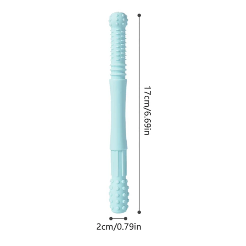 Kid Chewing Tube Speech Therapy Teeth Massager for Autism Sensory and Oral Muscle Rehabilitation
