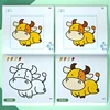 78 sheets Boys Girls Children's Coloring Books Cars Animals Vegetables Baby Drawing Book School Early Education Stationery Toys 4