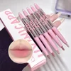Lip Liner Pen Matte Lipstick Pen Silver Tube Waterproof Longlasting Lipstick Lip Contouring Non-stick Cup Lipliner Pencil Makeup 5