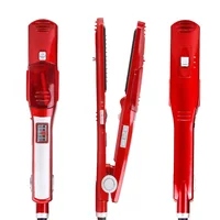 Profession Steam Hair Straightener Straightening Irons Brush Ceramic  Flat Iron Perfect Protection of Hair Straight Hair Iron 1
