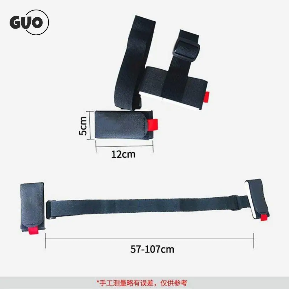 Adjustable Skiing Pole Shoulder Hand Carrier Lash Handle Straps Nylon Skiing Bags Porter Hook Loop for Ski Snowboard