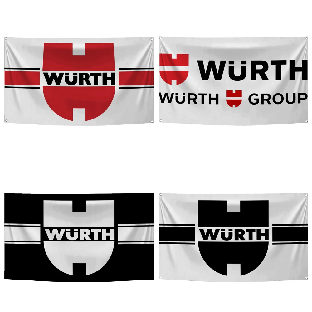 60X90-90X150CM-WURTH-Digital-Printed-Logo-Flag-Polyester-Digital ...