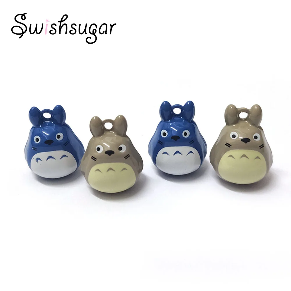 

Cute Cat Cartoon Jingle Bell Charms Pet Necklace Pendant DIY Keychain Crafts Jewelry Accessories