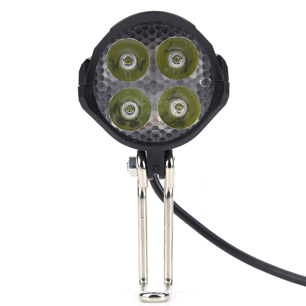 48V E-Bike Hupe Licht High Power Elektrische Fahrrad Roller LED Scheinwerfer Front Lampe Wasserdichte Outdoor Zyklus Radfahren zubehör – Detail 14