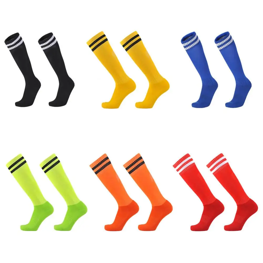 Socks 1 Pair Sport Stockings Sports Knee Legging Soccer Baseball Football Over Knee Ankle Adults Children Socks
