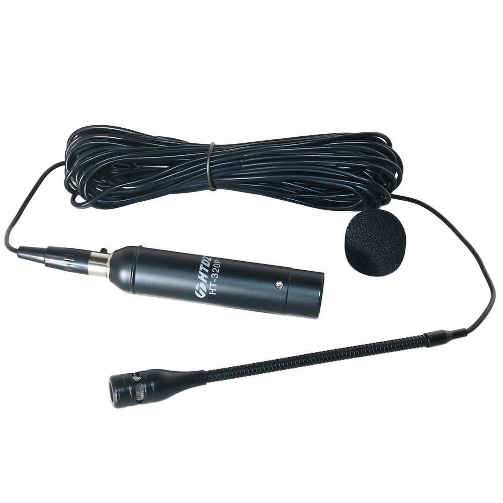 Instrument Microphone for Violin Acoustic Guitar with Scalable Adjustment Clamp Cardioid Microphone TA4F for Shure Transmitter