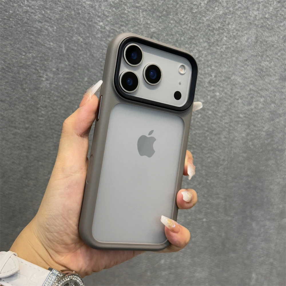 Enhanced Camera Control Button Case - Slim Matte Translucent Shockproof Cover