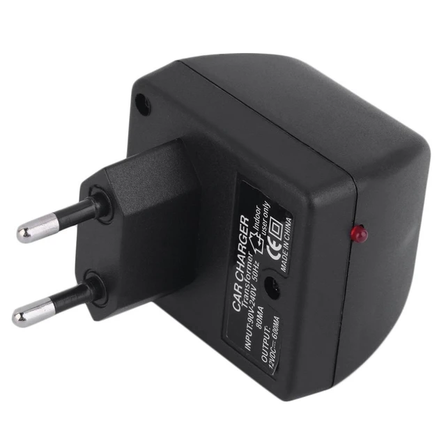 AC adapter with Car Socket Auto Charger EU Plug 220V AC to 12V DC Use for Car  Electronic Devices Use At Home - AliExpress