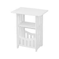 Table de chevet familiale couramment utilisée, armoire de rangement blanche de Style minimaliste moderne, assemblage facile, organisateur de chambre multifonction 3