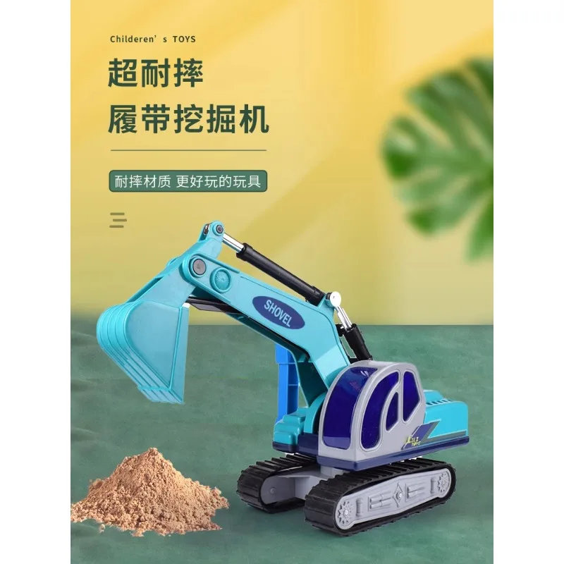 

Authentic Lili excavator, small size excavator, bulldozer, hook machine, children's toy