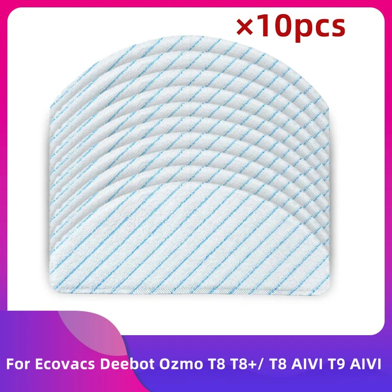 Disposable Microfiber Mopping For Ecovacs Deebot Ozmo T8 T8+/ T8 Aivi