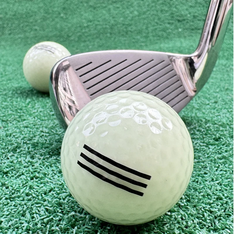 9PCS Golf glow-in-the-dark ball.Golf match ball 392 honeycomb hole. Bright Luminous Golf Balls -Perfect for Night Outdoor Sport