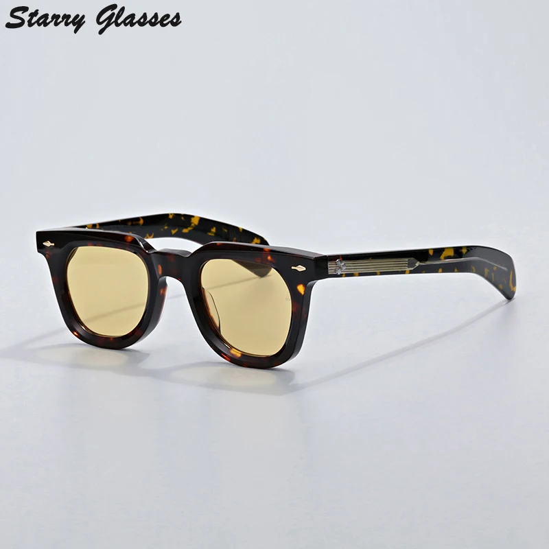 

JMM VENDOME Acetate Sunglasses Men Fashion Eyeglasses UV400 Outdoor Handmade Women Luxury Brand Personality Trendy SUN GLASSES