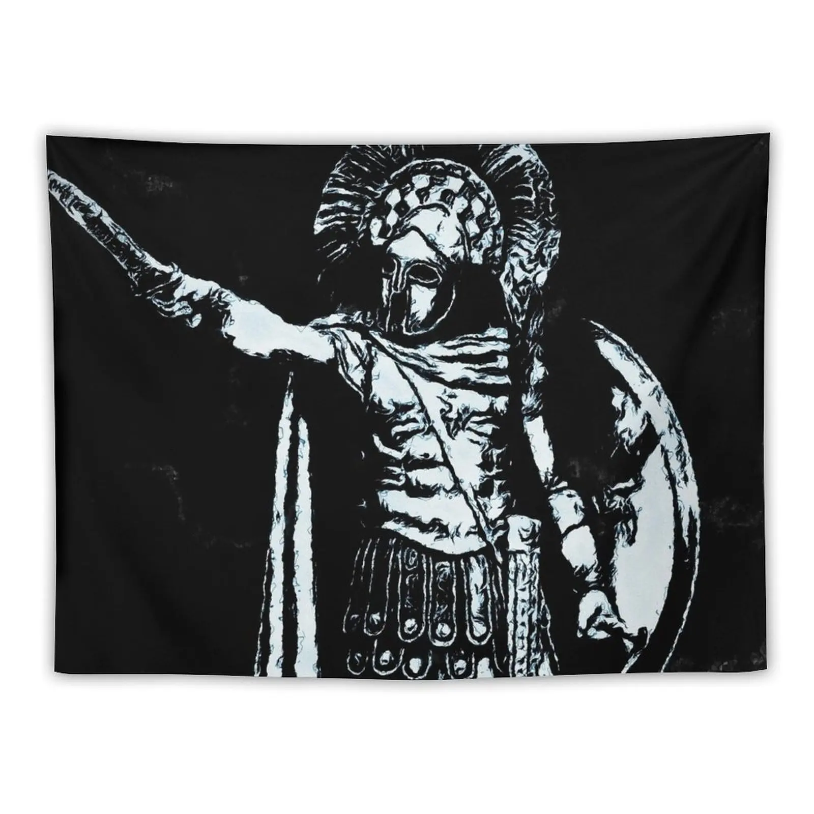 

Spartan Hoplite Tapestry Wall Carpet Room Decor Home Decor Accessories Tapestry