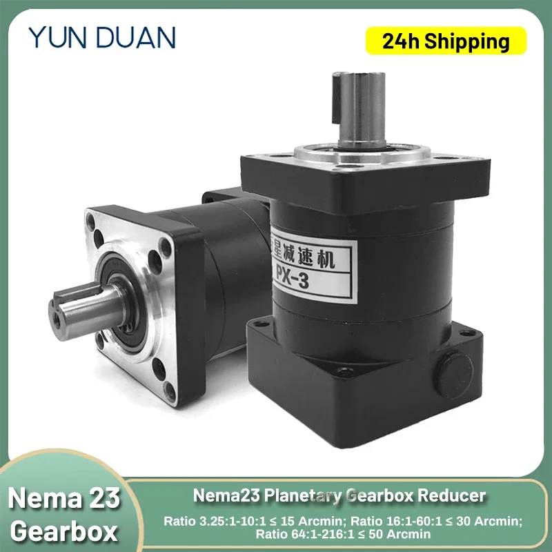 Nema23 Planetary Gearbox Reducer Precision Step-down Gearbox for Manipulator 57 Motor planetary reducer