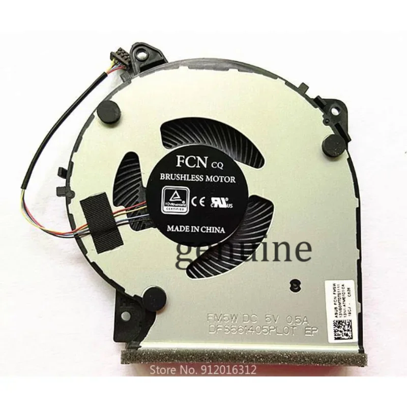 

New CPU Cooling Cooler Fan For ASUS VivoBook X509 X409U X509F X409F FL8700D FL8700 X509U X509FJ-FLX509F DFS561405PLOT FM5W