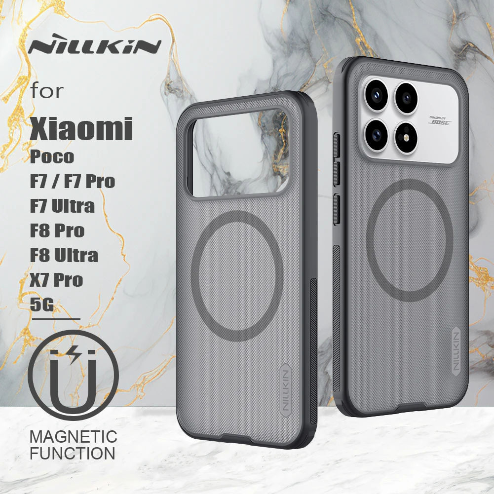 Nillkin Magnetic Super Frosted Shield Pro Back Cover - Full Protection Phone Case