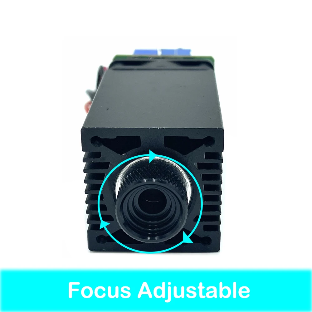 Focusable 488nm Cyan Blue Dot Waterproof Laser Module 488T-60 - Foto 9