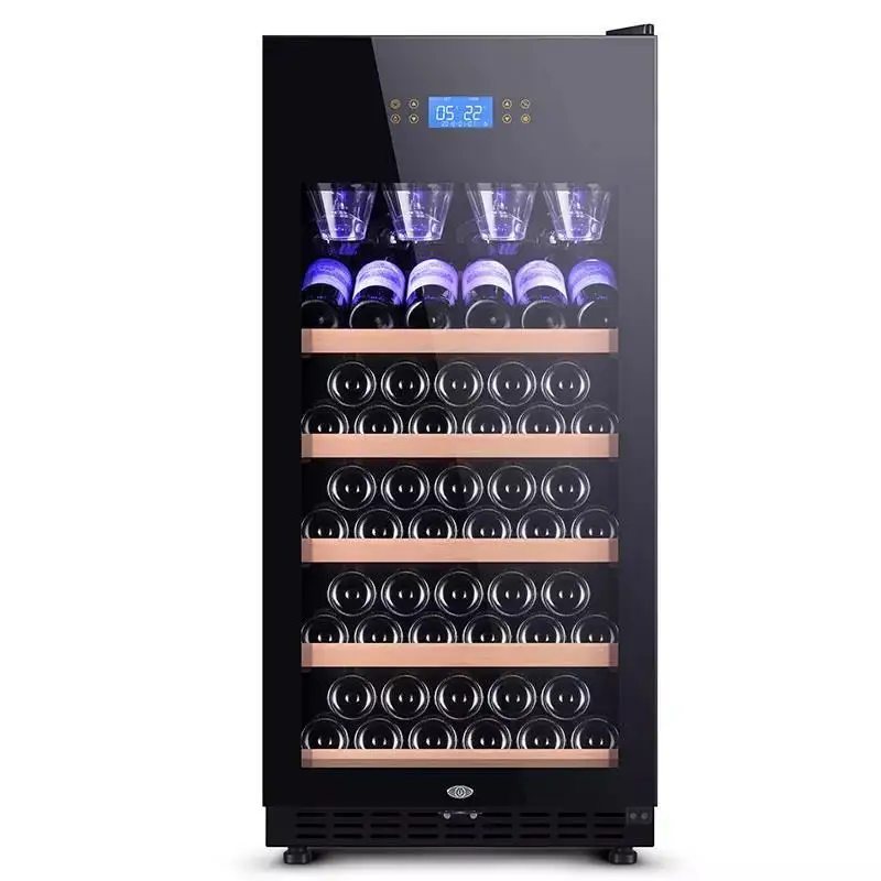Solar Powered High End Cheap Mini Refrigerators Under Counter Beer 24 50 Bottle Wine Cooler