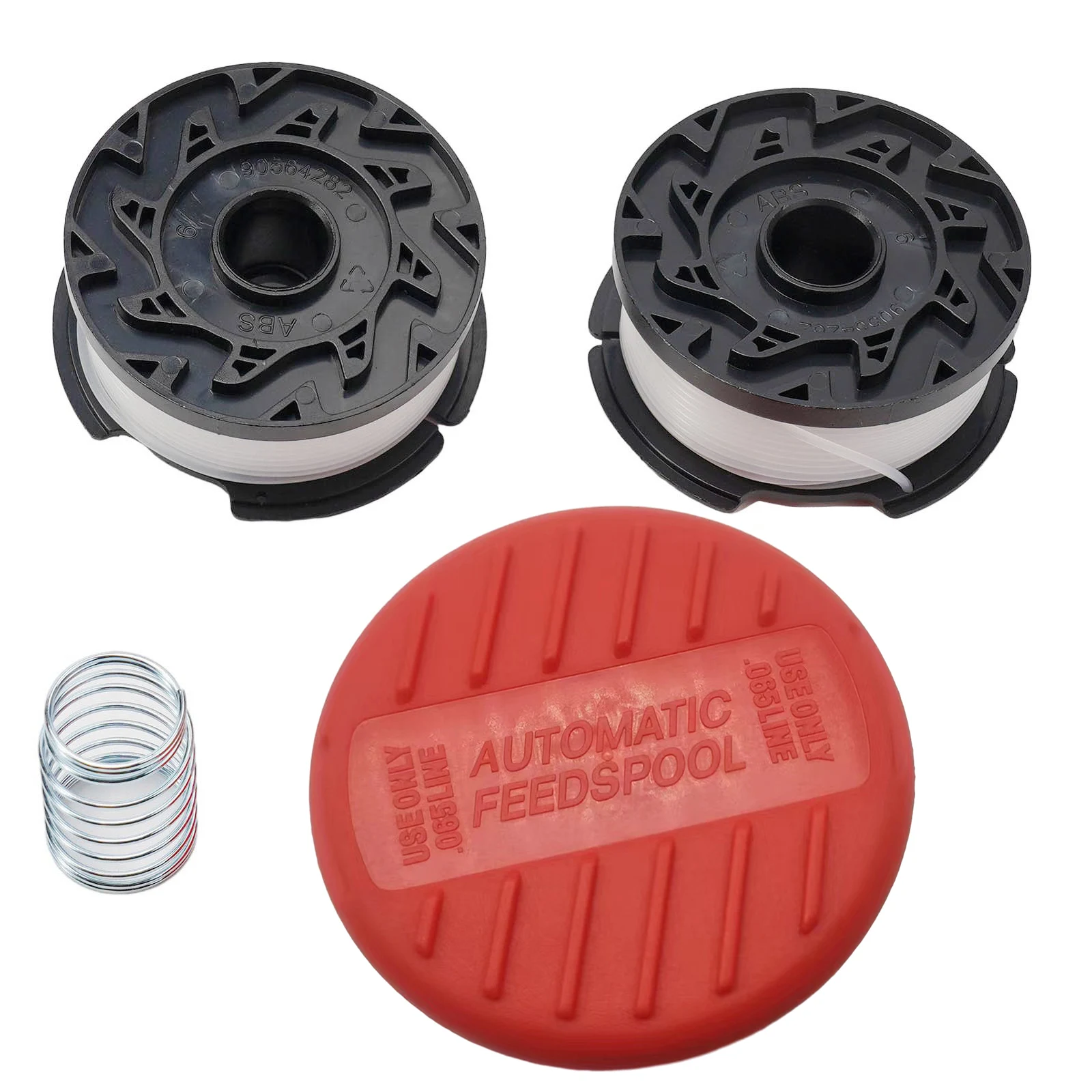 

1 Set Trimmer Spools Line & Cap For BDST182ST1 385022-02 385022-03 90624846 A6481 90626046 242885-01 90564281N